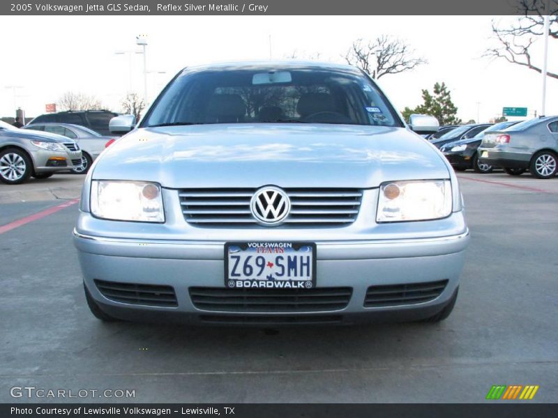 Reflex Silver Metallic / Grey 2005 Volkswagen Jetta GLS Sedan