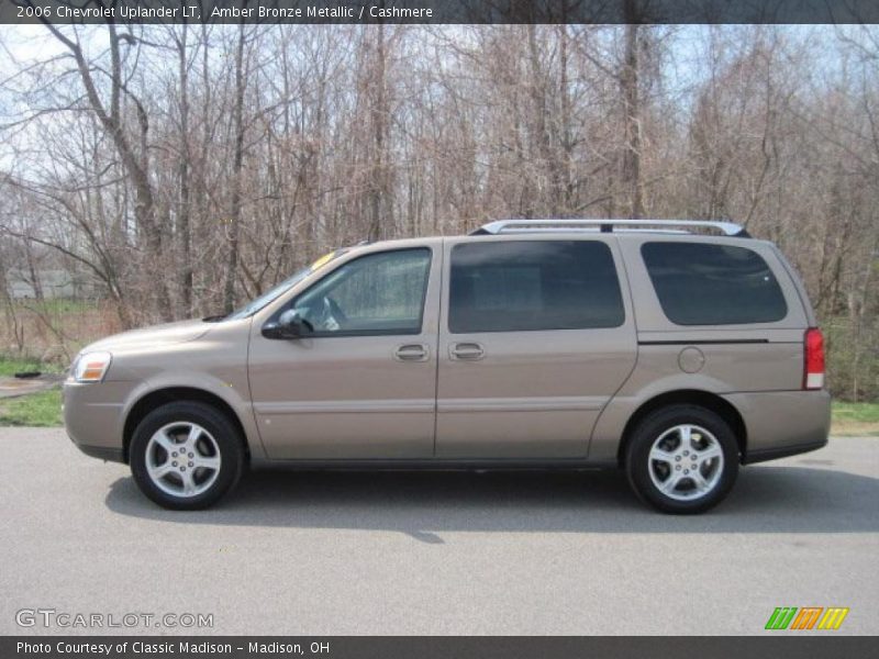 Amber Bronze Metallic / Cashmere 2006 Chevrolet Uplander LT