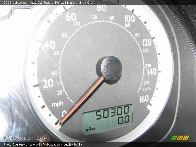 Reflex Silver Metallic / Grey 2005 Volkswagen Jetta GLS Sedan
