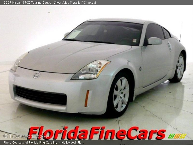 Silver Alloy Metallic / Charcoal 2007 Nissan 350Z Touring Coupe