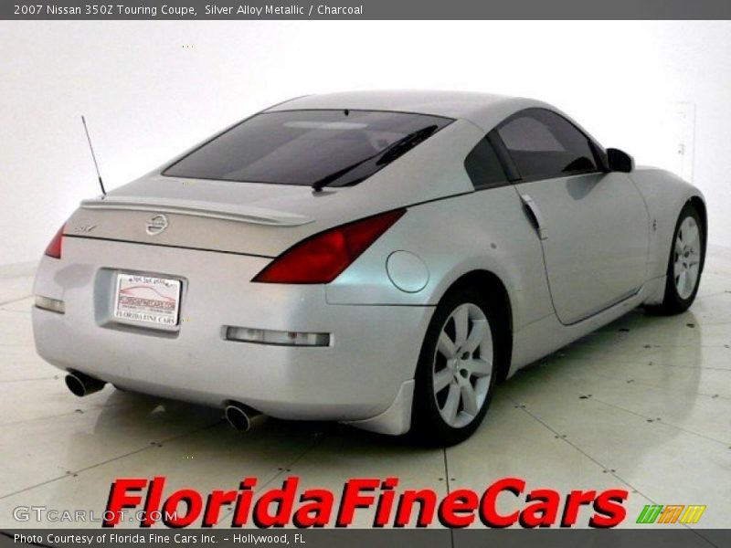 Silver Alloy Metallic / Charcoal 2007 Nissan 350Z Touring Coupe