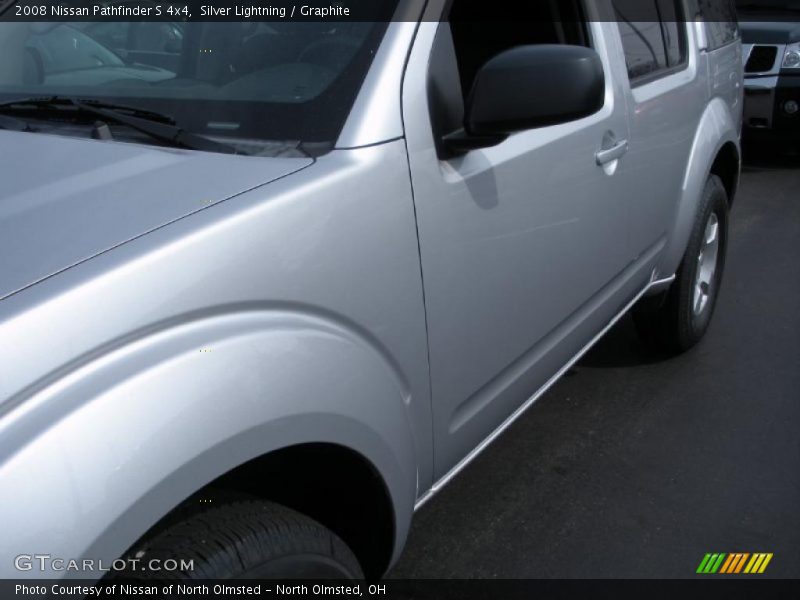 Silver Lightning / Graphite 2008 Nissan Pathfinder S 4x4