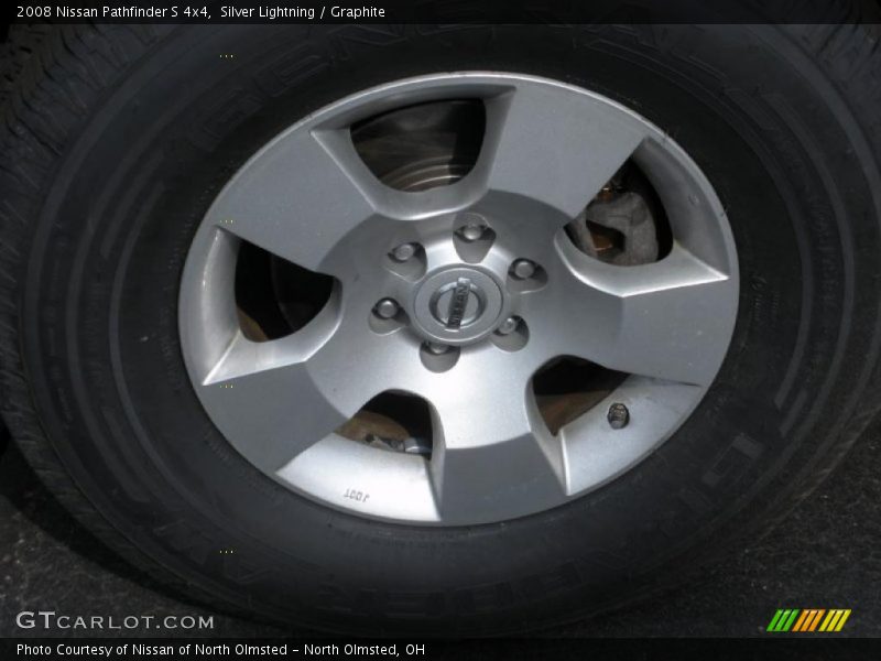 Silver Lightning / Graphite 2008 Nissan Pathfinder S 4x4