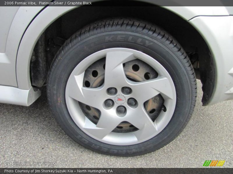 Platinum Silver / Graphite Black 2006 Pontiac Vibe
