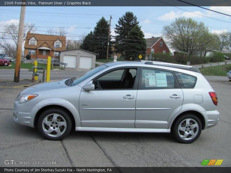 Platinum Silver / Graphite Black 2006 Pontiac Vibe