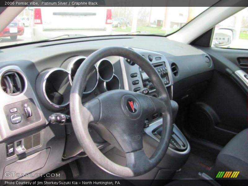 Platinum Silver / Graphite Black 2006 Pontiac Vibe