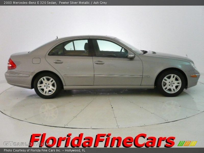 Pewter Silver Metallic / Ash Grey 2003 Mercedes-Benz E 320 Sedan