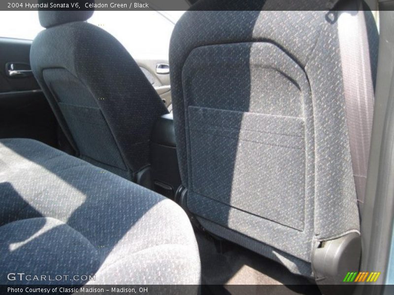 Celadon Green / Black 2004 Hyundai Sonata V6