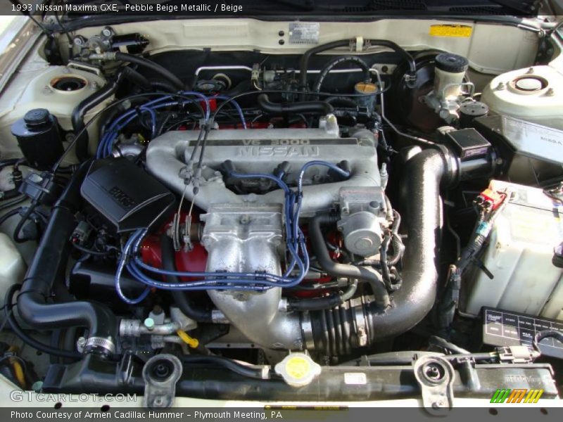 Pebble Beige Metallic / Beige 1993 Nissan Maxima GXE