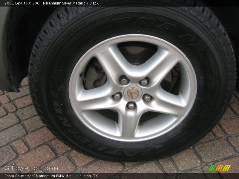 Millennium Silver Metallic / Black 2001 Lexus RX 300