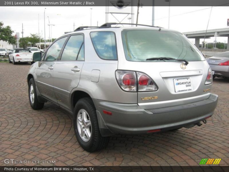 Millennium Silver Metallic / Black 2001 Lexus RX 300