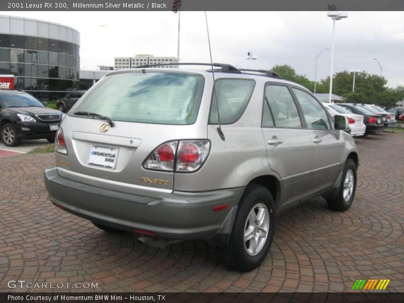 Millennium Silver Metallic / Black 2001 Lexus RX 300