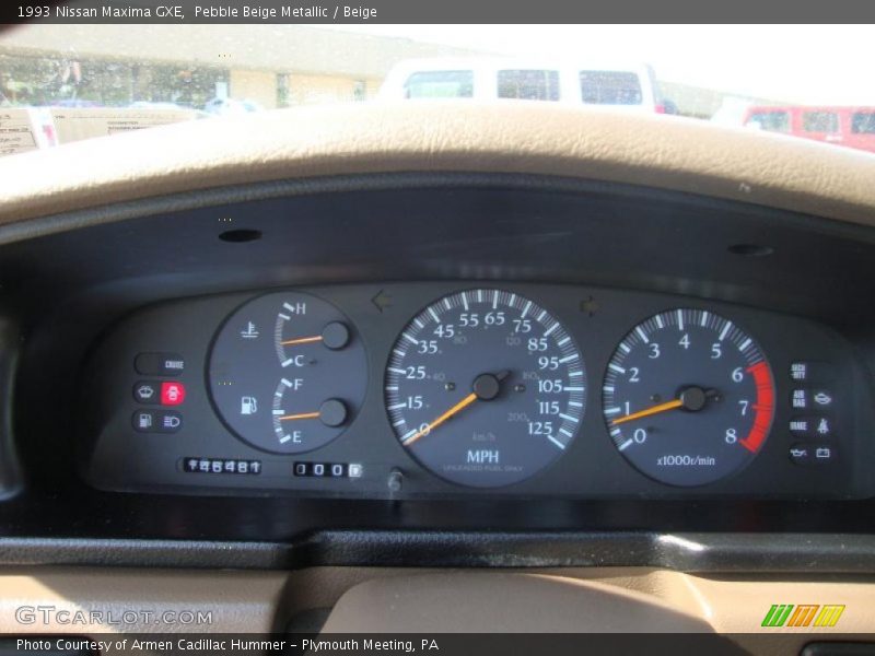 Pebble Beige Metallic / Beige 1993 Nissan Maxima GXE