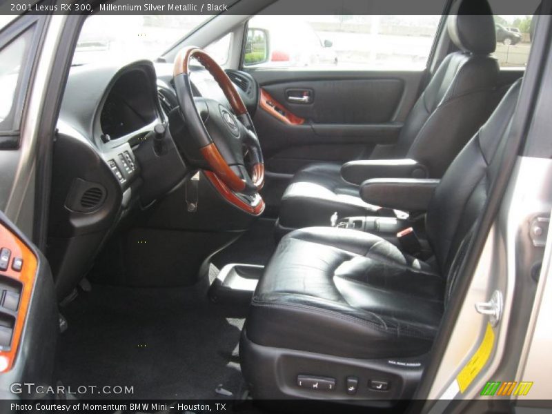 Millennium Silver Metallic / Black 2001 Lexus RX 300