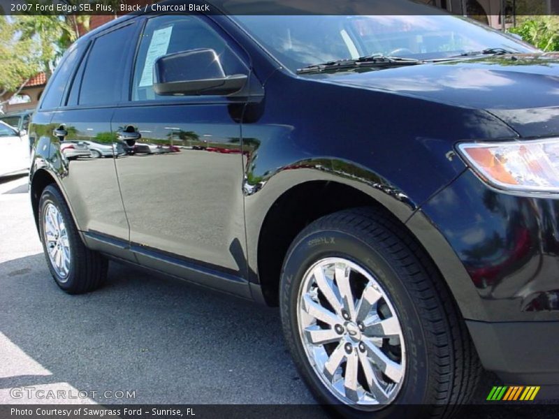 Black / Charcoal Black 2007 Ford Edge SEL Plus