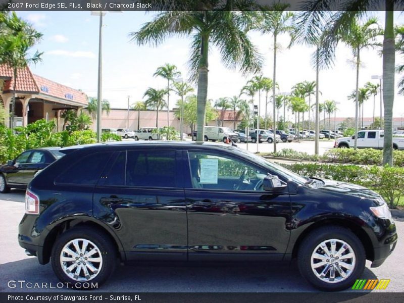 Black / Charcoal Black 2007 Ford Edge SEL Plus