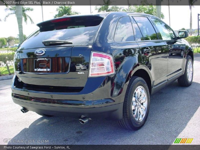 Black / Charcoal Black 2007 Ford Edge SEL Plus