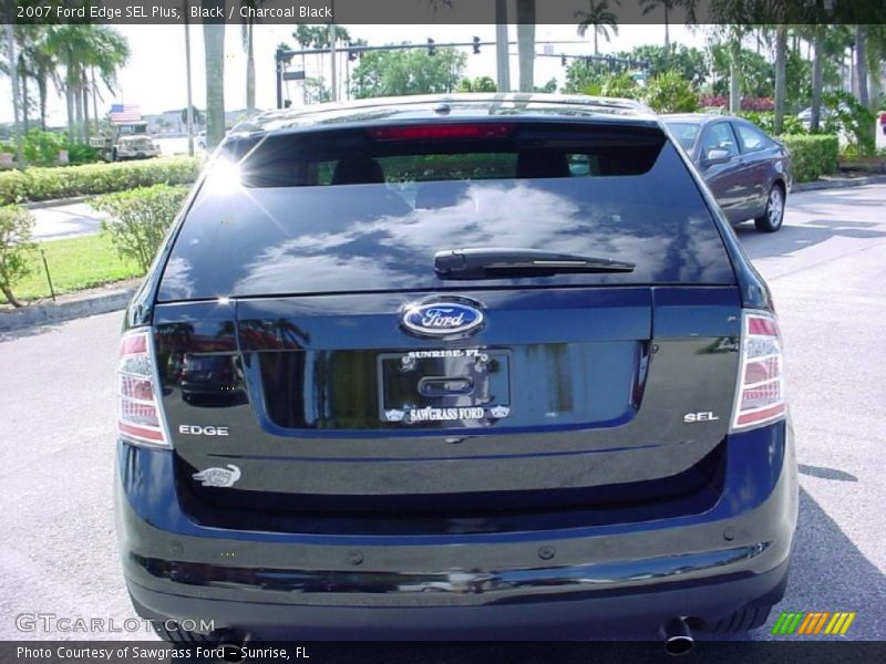 Black / Charcoal Black 2007 Ford Edge SEL Plus