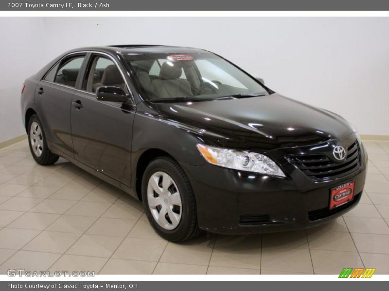 Black / Ash 2007 Toyota Camry LE