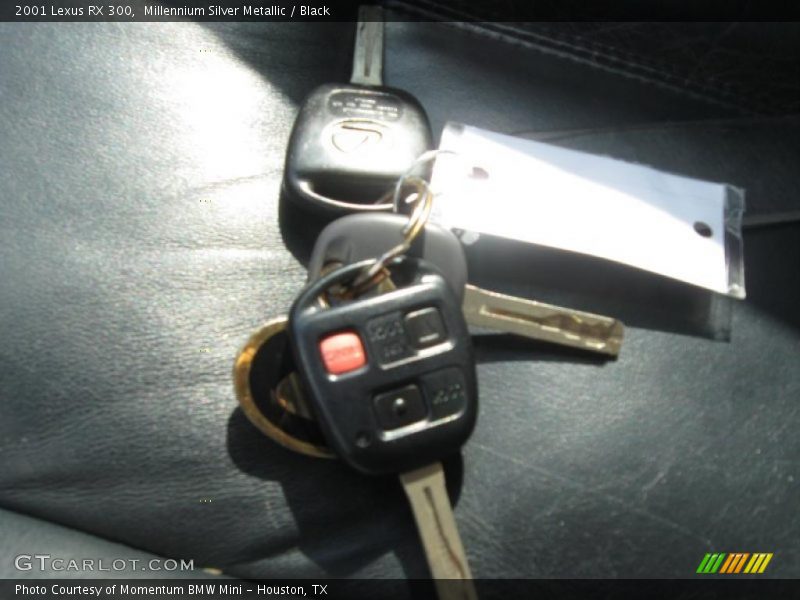 Millennium Silver Metallic / Black 2001 Lexus RX 300