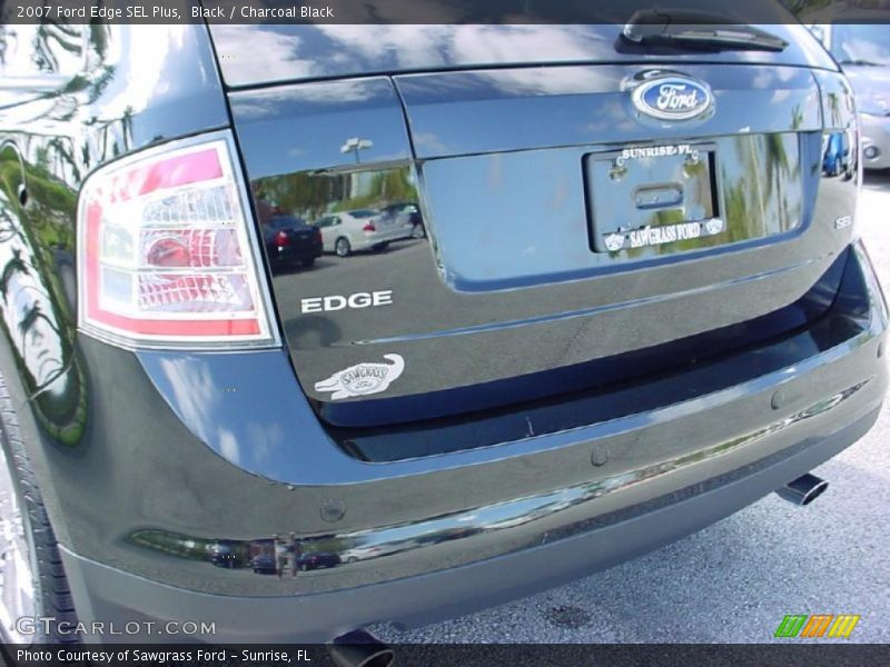 Black / Charcoal Black 2007 Ford Edge SEL Plus