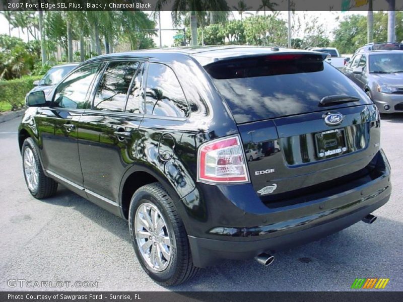 Black / Charcoal Black 2007 Ford Edge SEL Plus