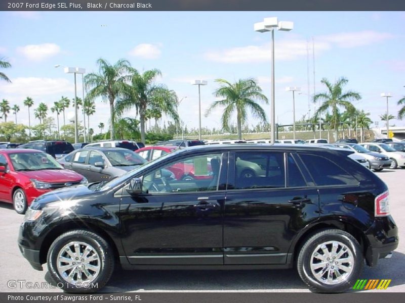 Black / Charcoal Black 2007 Ford Edge SEL Plus