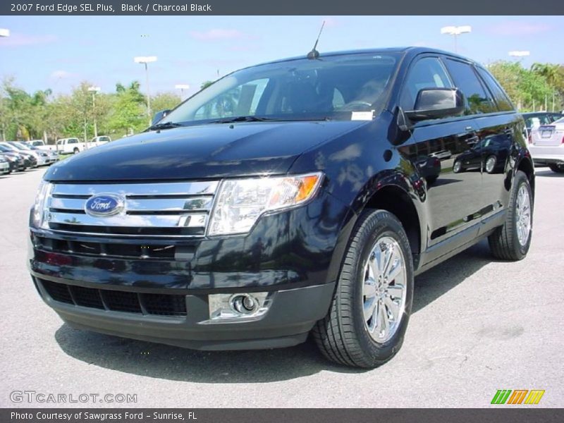 Black / Charcoal Black 2007 Ford Edge SEL Plus