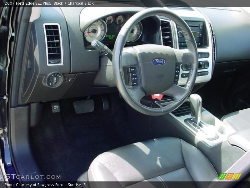 Black / Charcoal Black 2007 Ford Edge SEL Plus