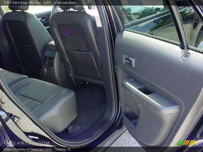 Black / Charcoal Black 2007 Ford Edge SEL Plus
