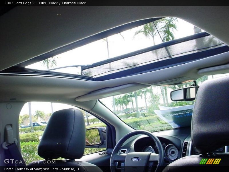 Black / Charcoal Black 2007 Ford Edge SEL Plus