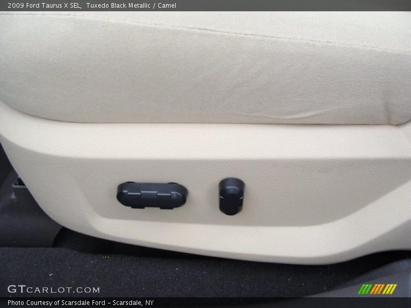 Tuxedo Black Metallic / Camel 2009 Ford Taurus X SEL