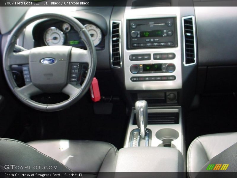 Black / Charcoal Black 2007 Ford Edge SEL Plus