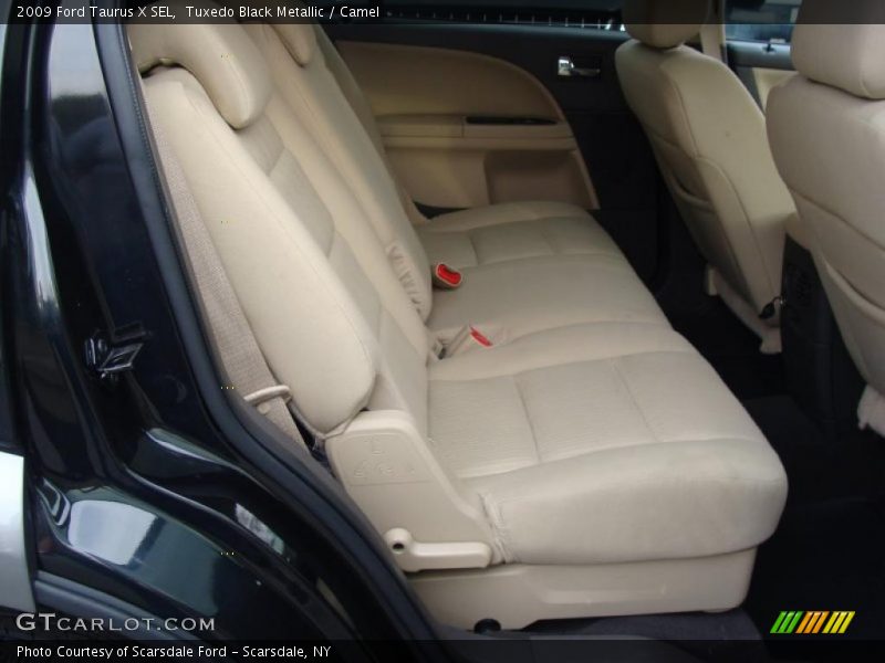 Tuxedo Black Metallic / Camel 2009 Ford Taurus X SEL