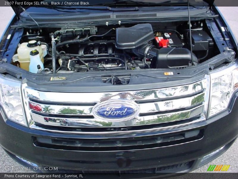Black / Charcoal Black 2007 Ford Edge SEL Plus