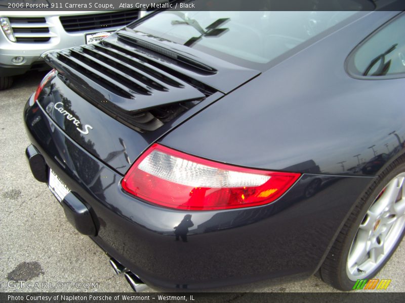 Atlas Grey Metallic / Black 2006 Porsche 911 Carrera S Coupe