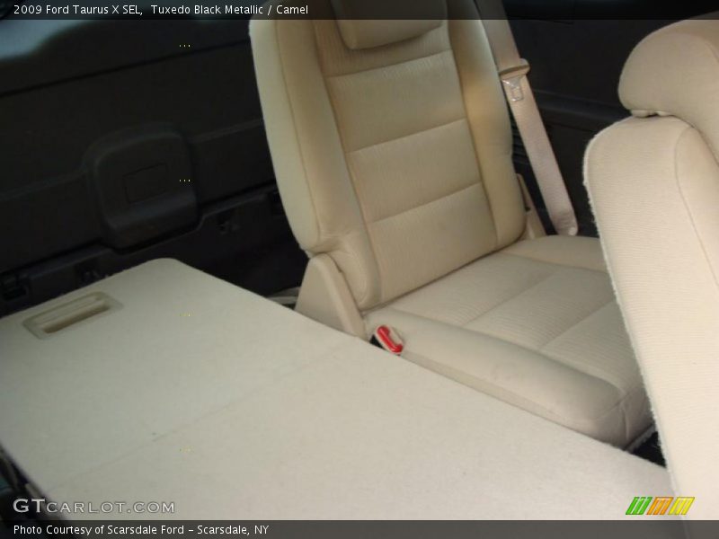 Tuxedo Black Metallic / Camel 2009 Ford Taurus X SEL