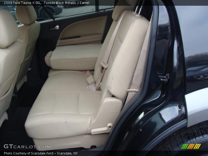 Tuxedo Black Metallic / Camel 2009 Ford Taurus X SEL