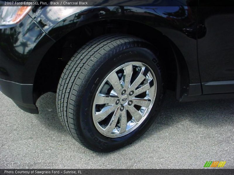 Black / Charcoal Black 2007 Ford Edge SEL Plus