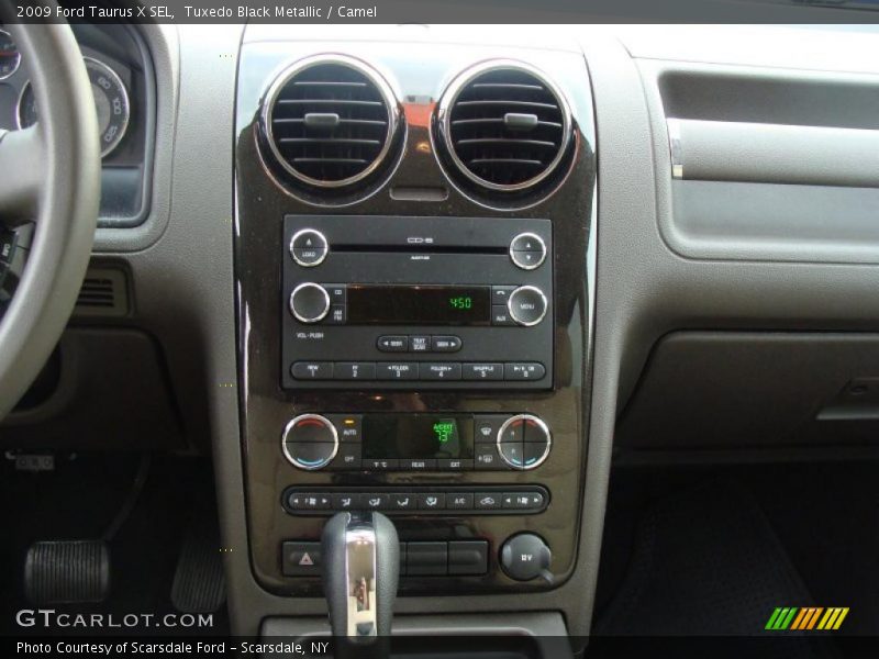 Tuxedo Black Metallic / Camel 2009 Ford Taurus X SEL