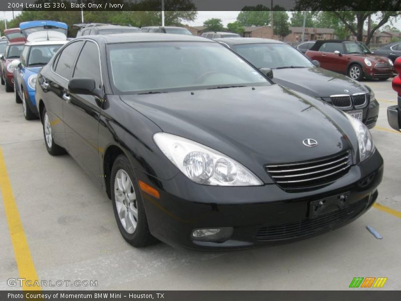 Black Onyx / Ivory 2004 Lexus ES 330