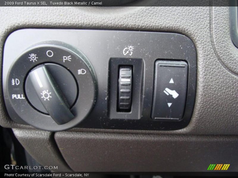 Tuxedo Black Metallic / Camel 2009 Ford Taurus X SEL