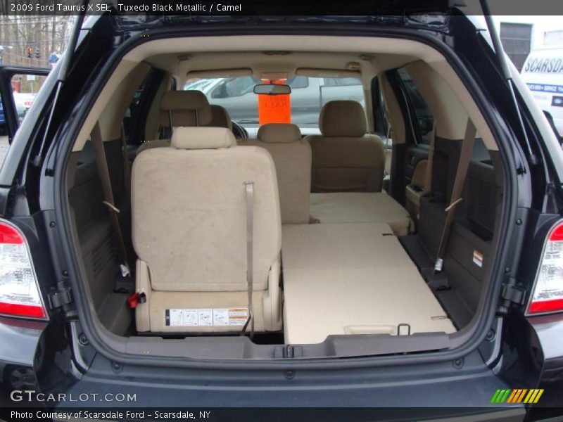 Tuxedo Black Metallic / Camel 2009 Ford Taurus X SEL