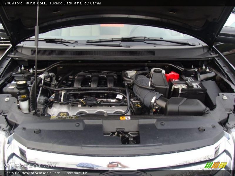 Tuxedo Black Metallic / Camel 2009 Ford Taurus X SEL