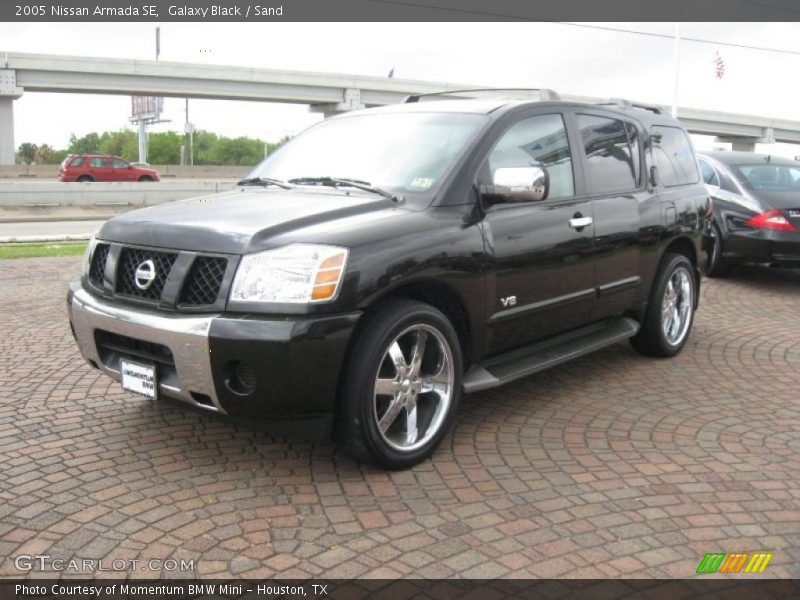 Galaxy Black / Sand 2005 Nissan Armada SE