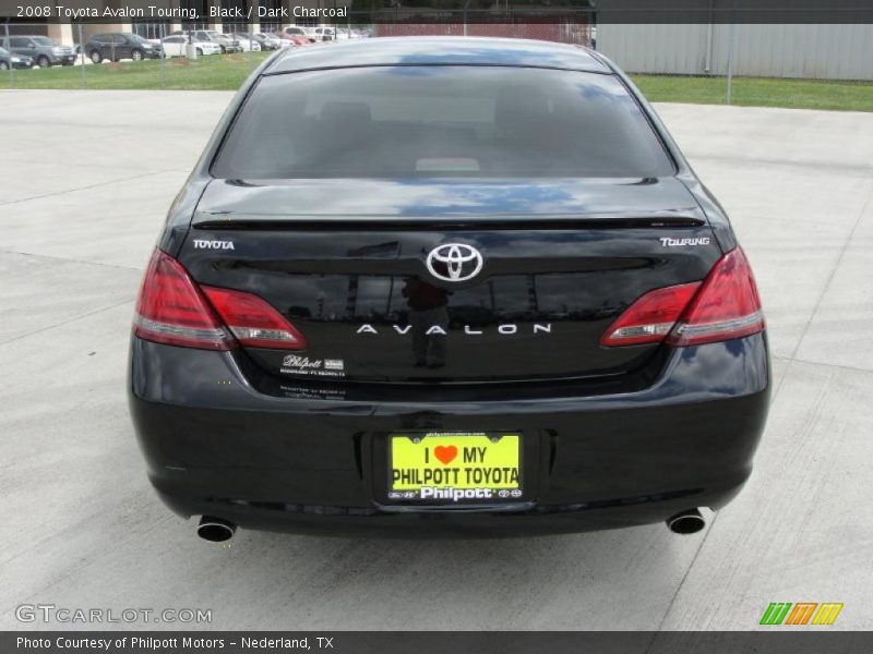 Black / Dark Charcoal 2008 Toyota Avalon Touring