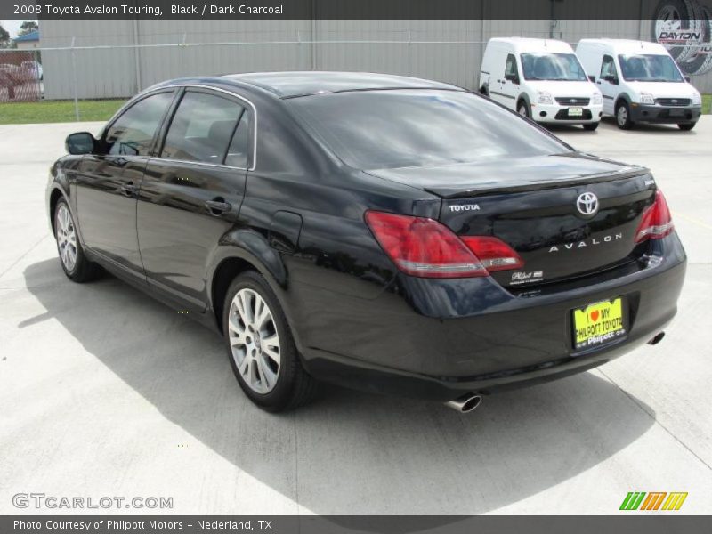 Black / Dark Charcoal 2008 Toyota Avalon Touring