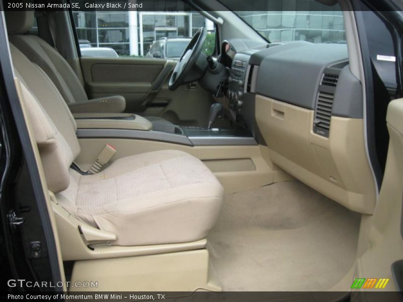 Galaxy Black / Sand 2005 Nissan Armada SE