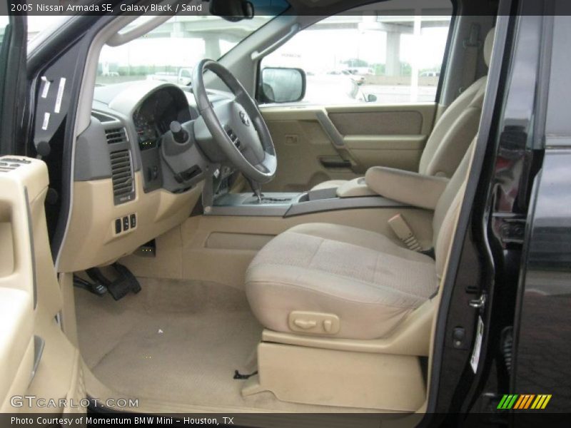 Galaxy Black / Sand 2005 Nissan Armada SE