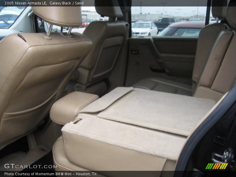 Galaxy Black / Sand 2005 Nissan Armada LE